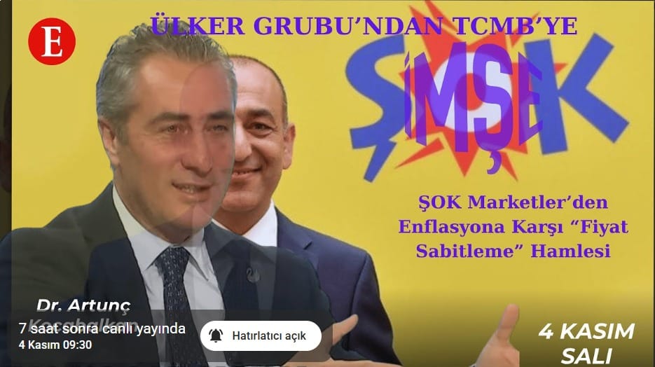 Ülker Grubu'ndan TCMB'ye - BS Ekonomi