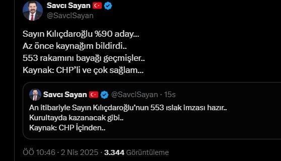 chp kurultayi aciklamasi kilicdaroglu yuzde 90 adaykazanacak imzayi da topladi 0 FJJl8MiU