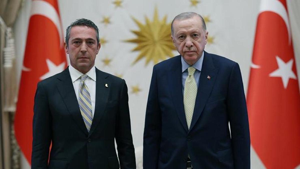 cumhurbaskani recep tayyip erdogan fenerbahce baskani ali kocu kabul etti 6it7yt5F