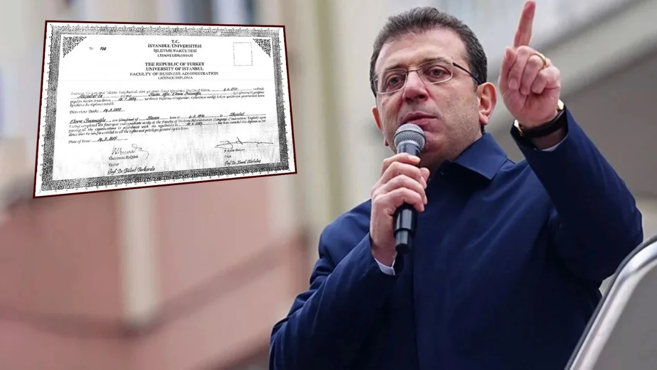 imamogluna sahte diploma sorusturmasinda yok raporu aciklandi