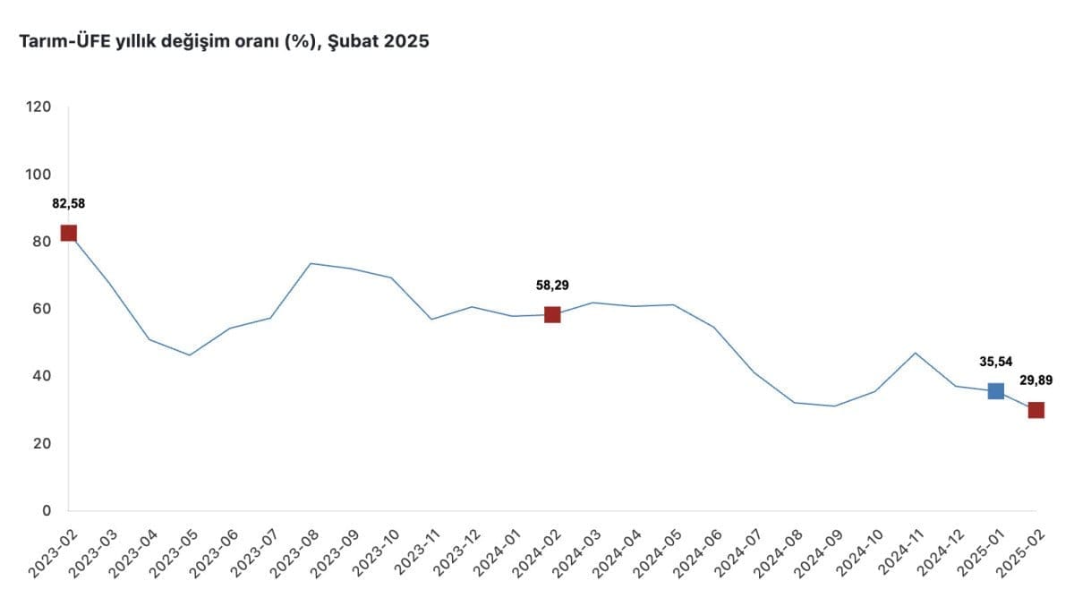 tuik tarim uretici fiyatlari yillik 2989 artti 0 nN6JI6NA