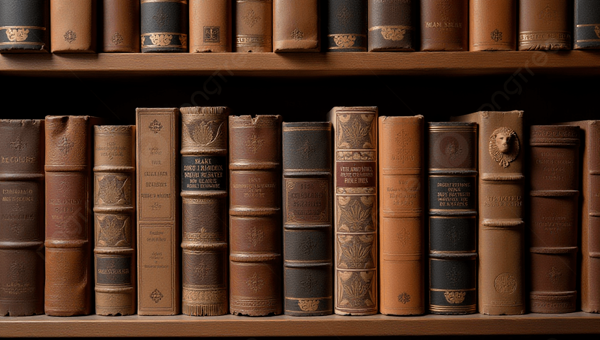 pngtree books on shelves in public library with modern bookshelf design picture image 16105214