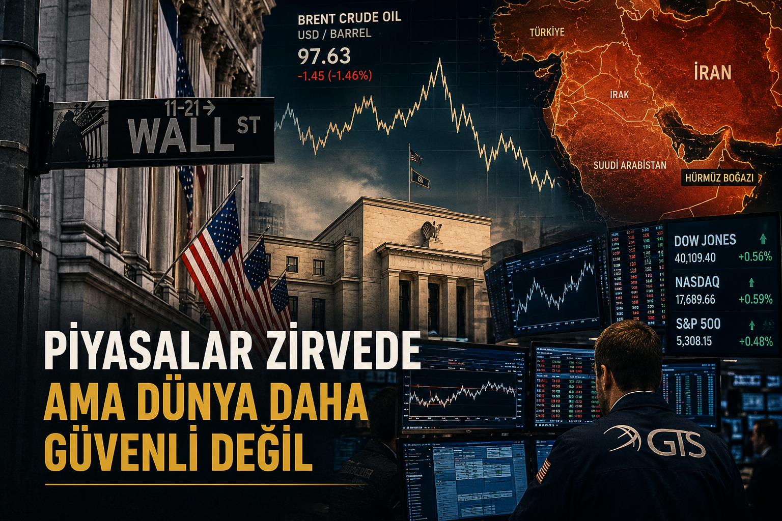 Nasdaq ve S&P 500 Rekorda: Büyük Fonlar Hangi Senaryoya Oynuyor?