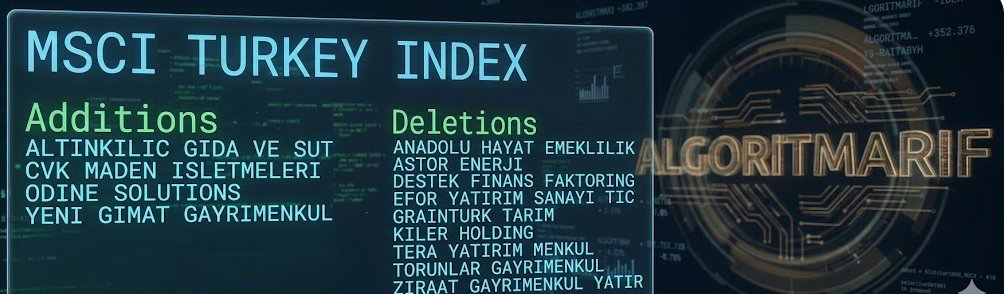 MSCI ve Şimşek Etkisi: BIST’te “Temizlik” mi Var?