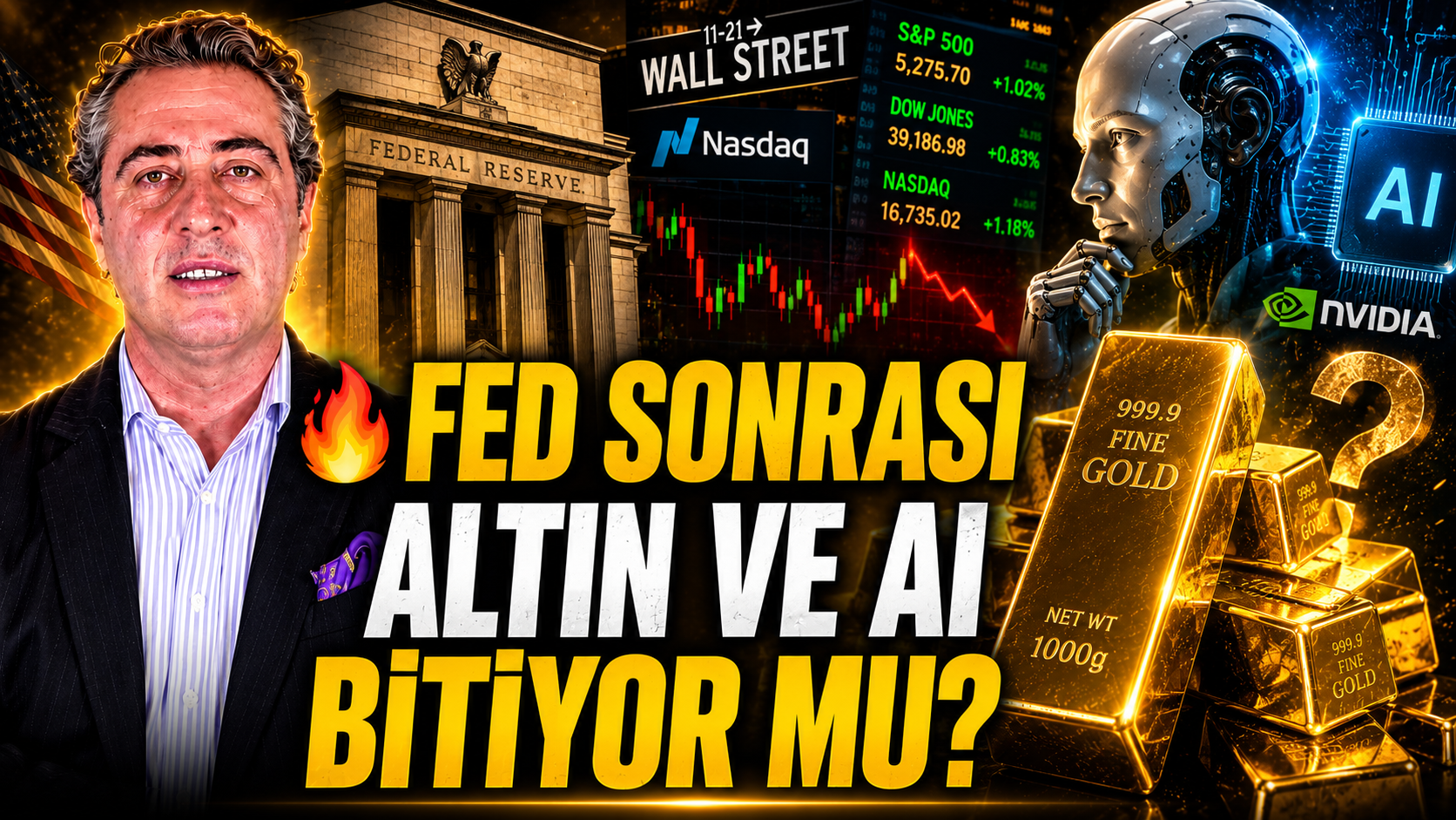 Fed Faiz Artırır mı? Altın, Petrol ve Nasdaq’ta Yeni Dönem Başlıyor mu?