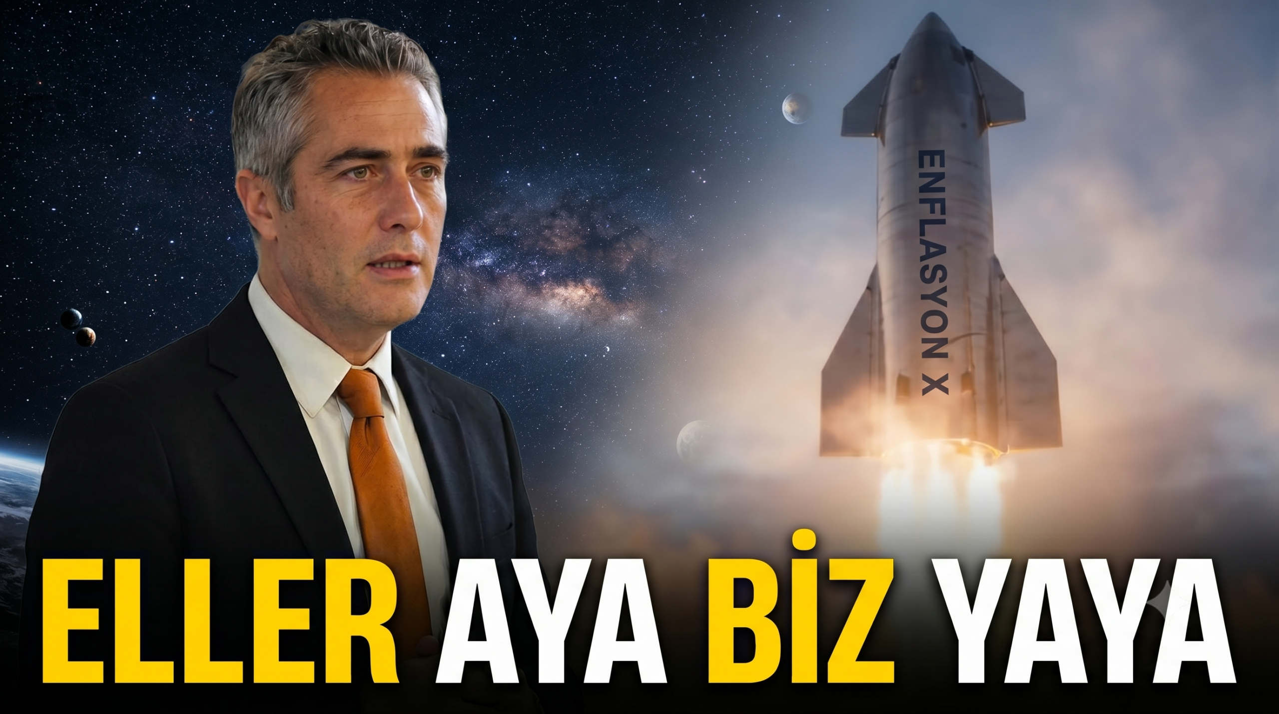 ELLER AYA BİZ YAYA: BİR TARAF SPACE X, KARDEŞİ ENFLASYON X