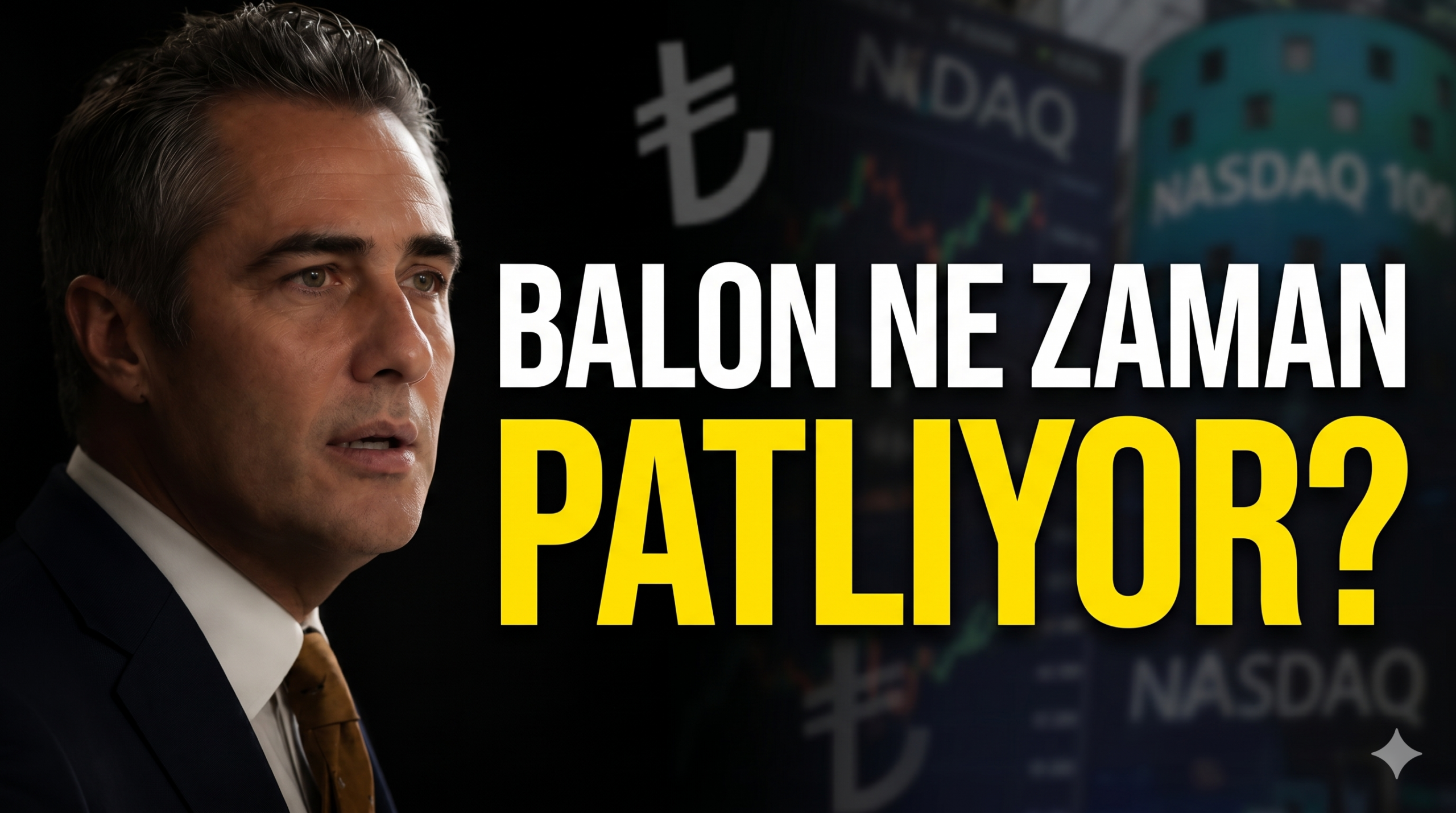 BALON NE ZAMAN PATLAR ? TL VE NASDAQ IN KADERİ AYNI. SEÇİME KADAR BORSA VE TL DE DEVAM …