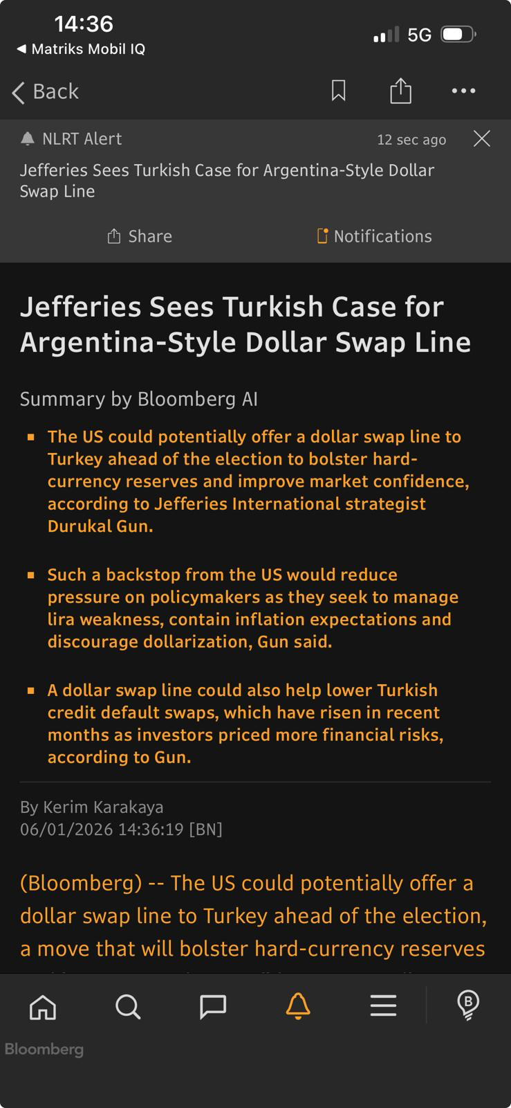 Jefferies’ten Dikkat Çeken Türkiye Senaryosu: Fed Swap Hattı, CDS’ler ve Yeni Küresel Finans Hikâyesi