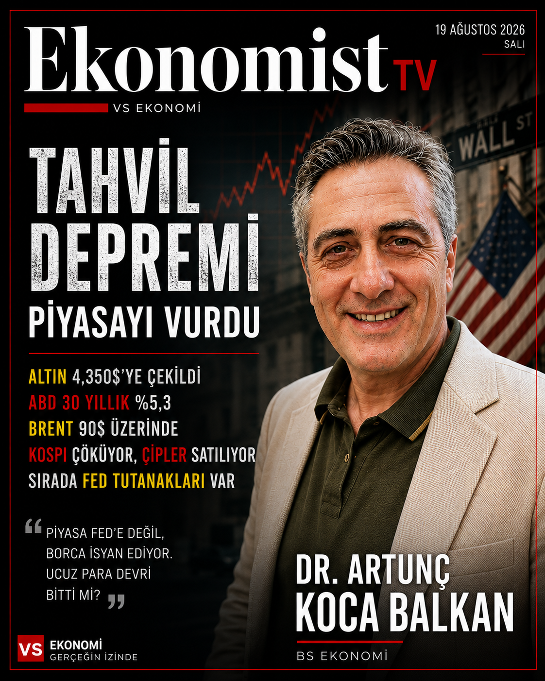 PİYASA FED’E DEĞİL BORCA İSYAN EDİYOR