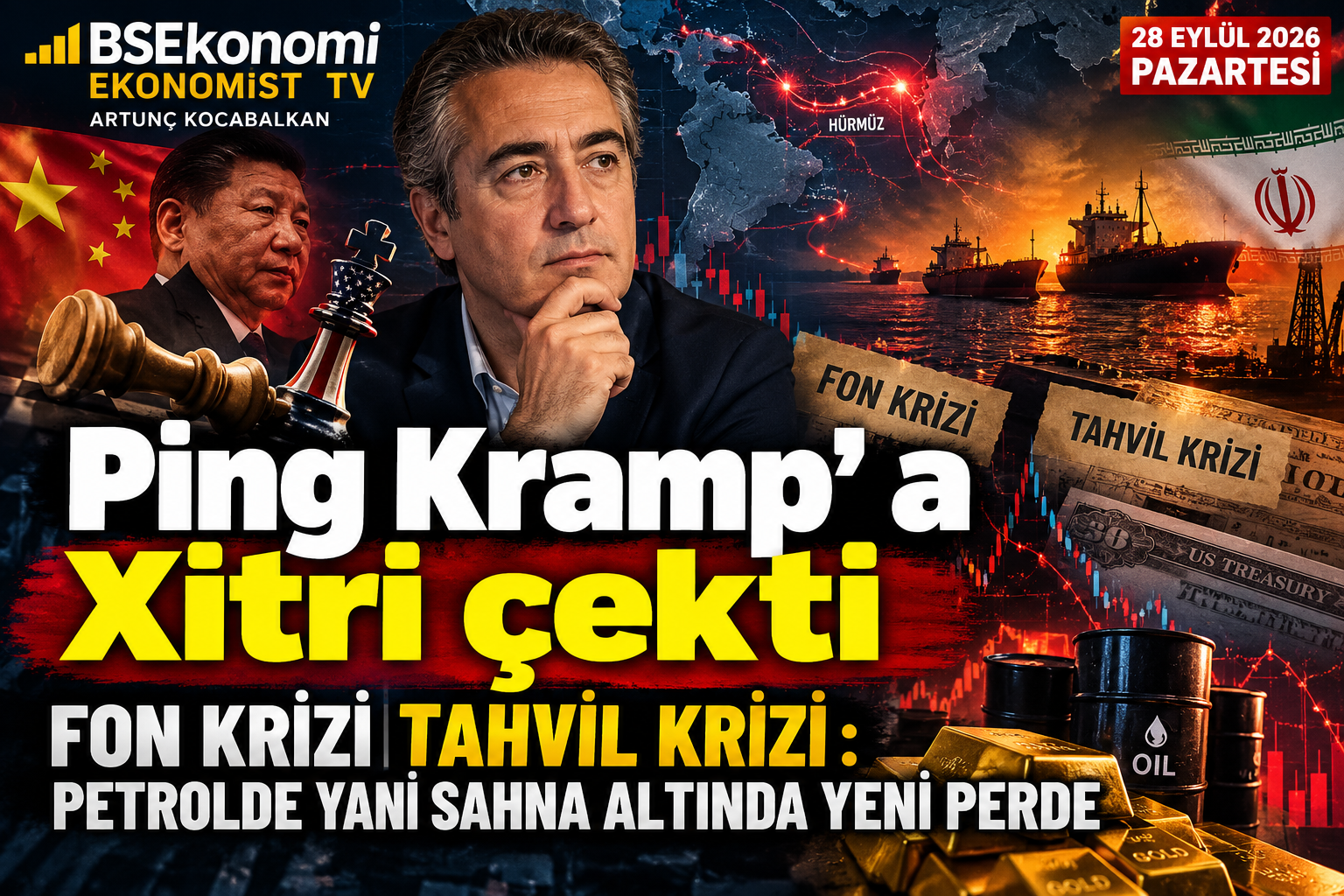 PING KRAMP’A XİTRİ ÇEKTİ ALTIN DÜŞTÜ PETROL YÜKSELDİ