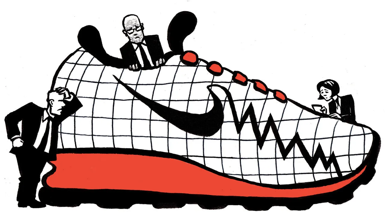 Nike kontrolü kaybetti