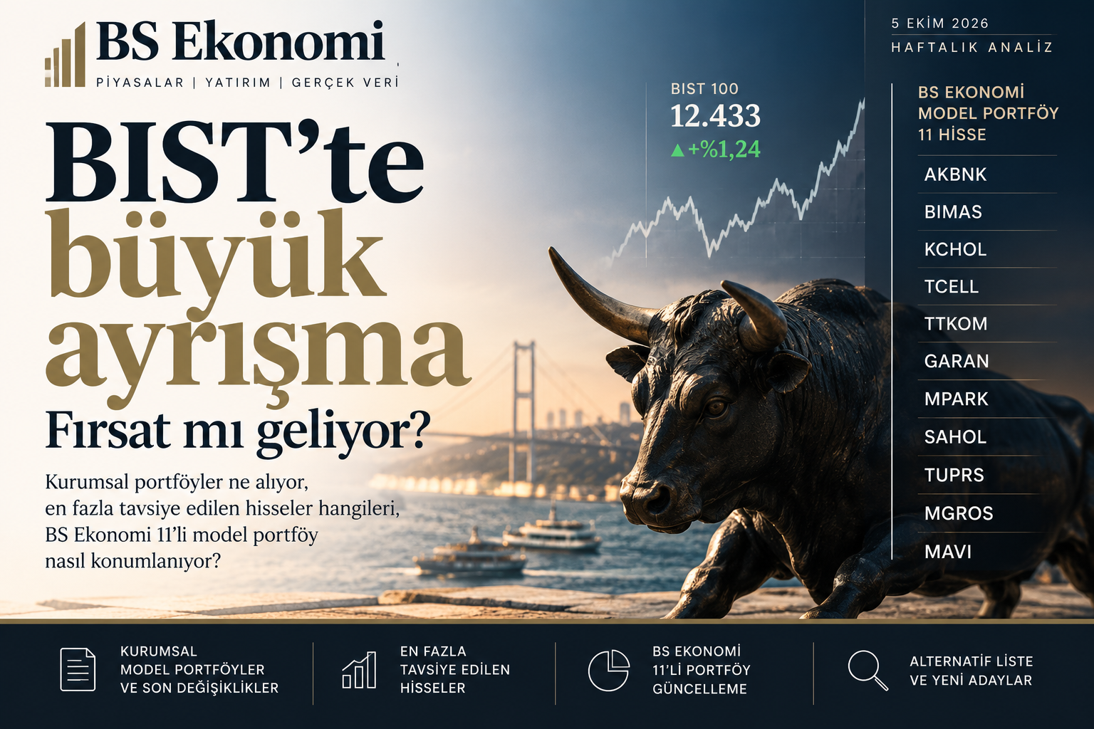 BS Ekonomi Model Portföyü: Büyük Ayrışmada Hangi Hisseler Öne Çıkıyor?